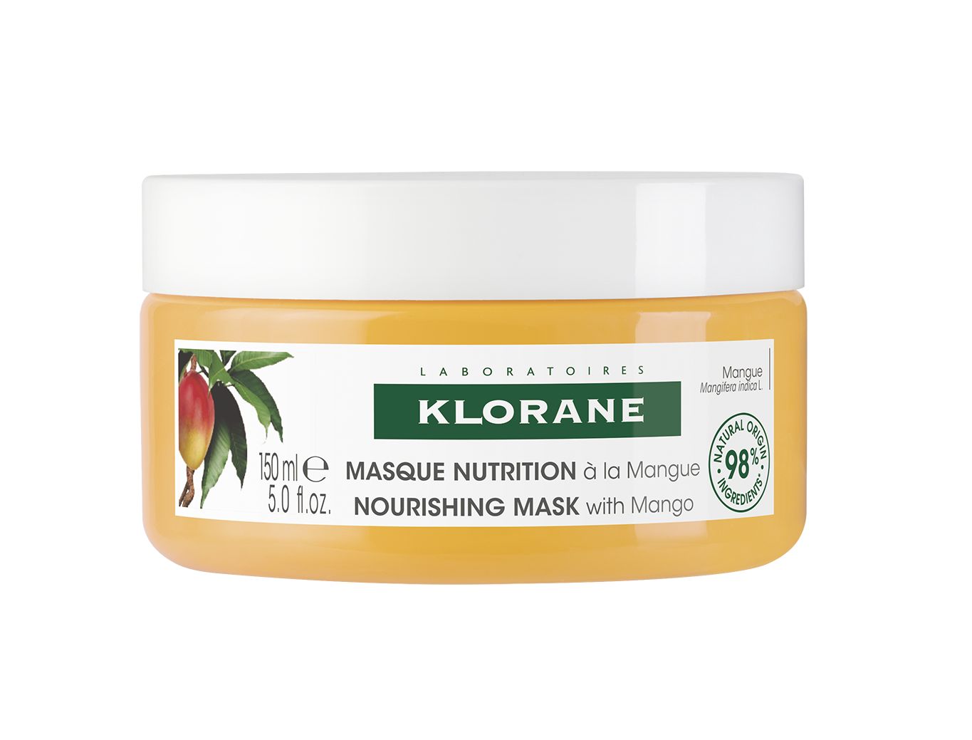 KLORANE Maska s mangem pro suché vlasy 150 ml KLORANE