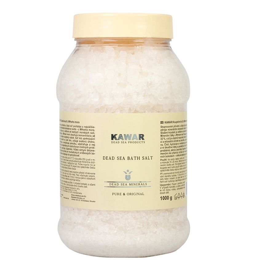 Kawar Koupelová sůl z Mrtvého moře 1000 g Kawar