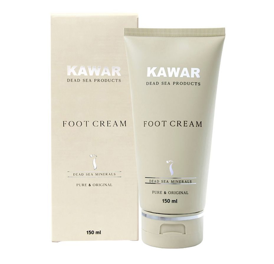 Kawar Krém na nohy s minerály z Mrtvého moře 150 ml Kawar