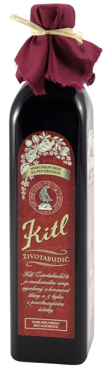 Kitl Životabudič sirup 500 ml Kitl