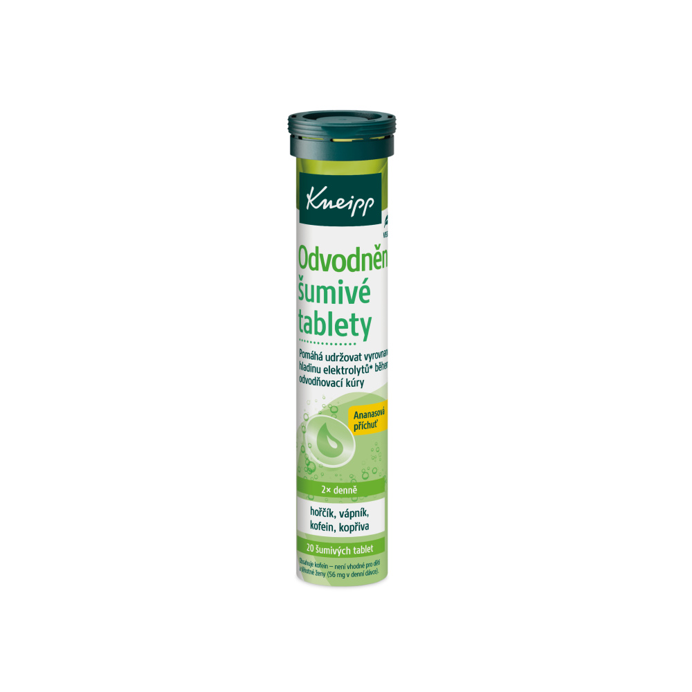 Kneipp Odvodnění 20 šumivých tablet Kneipp