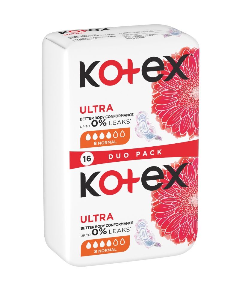 Kotex Ultra Normal Duo pack 16 ks Kotex