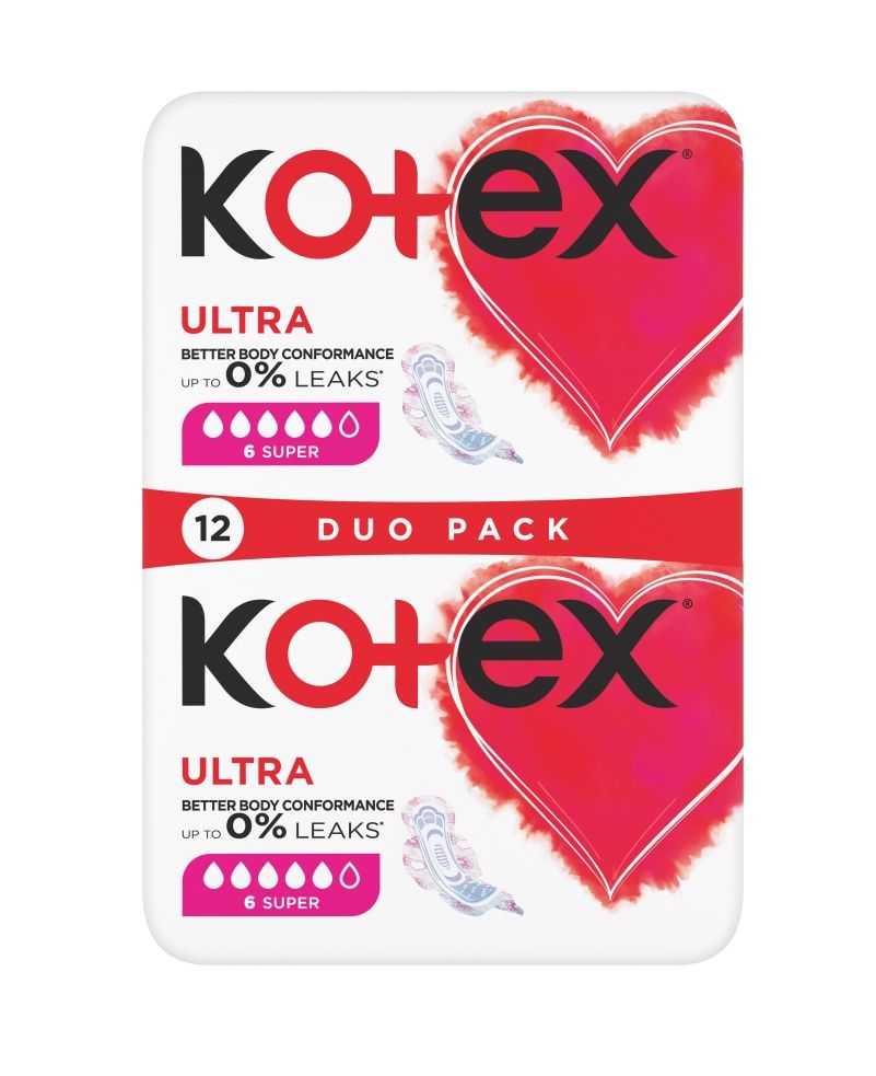 Kotex Ultra Super Duo pack 12 ks Kotex