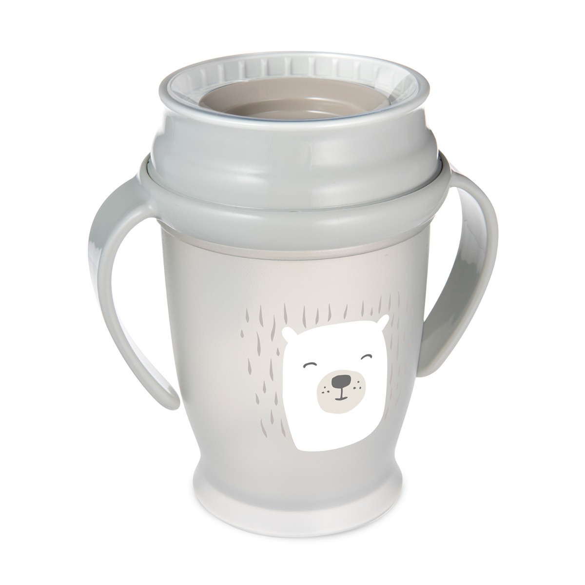 LOVI Junior Buddy Bear 360° 250 ml hrníček s úchyty 1 ks LOVI