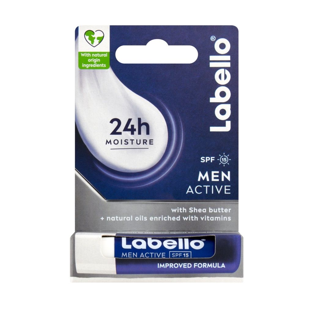 Labello Men Active balzám na rty pro muže 5