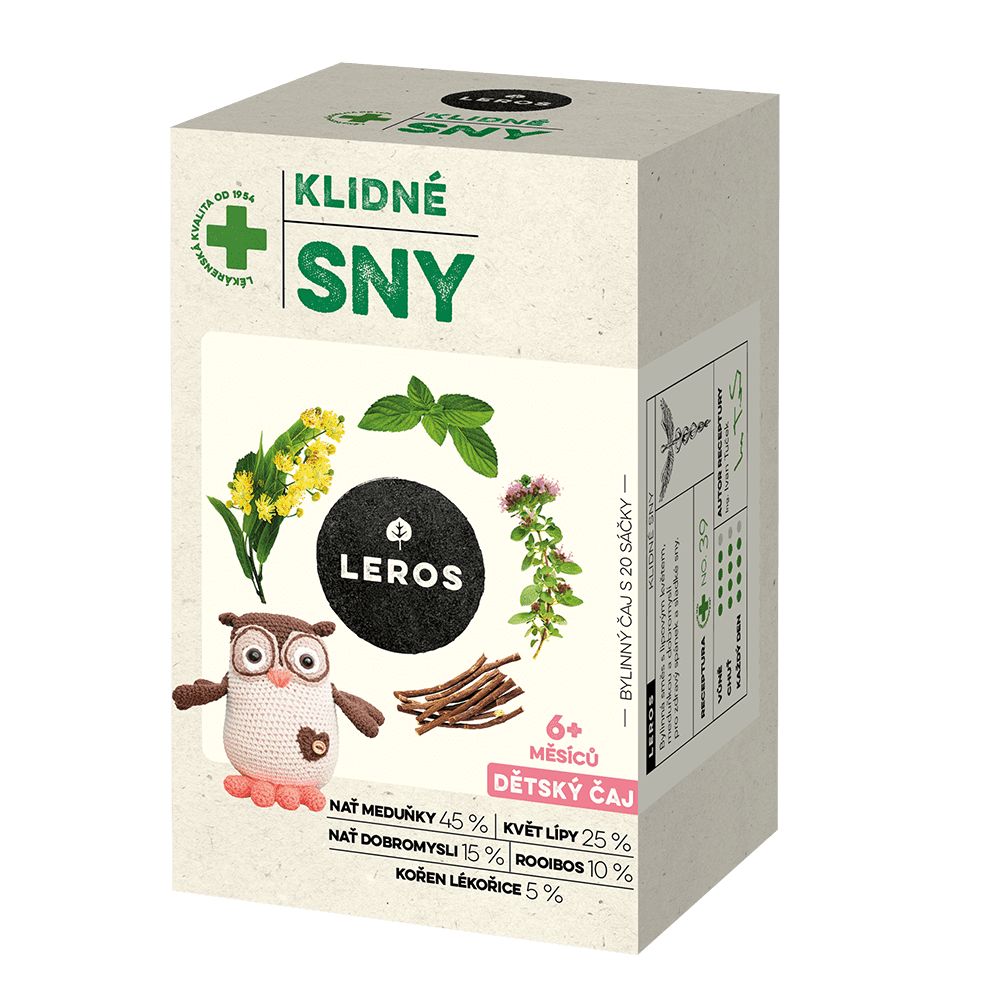 Leros Dětský čaj klidné sny 20x1