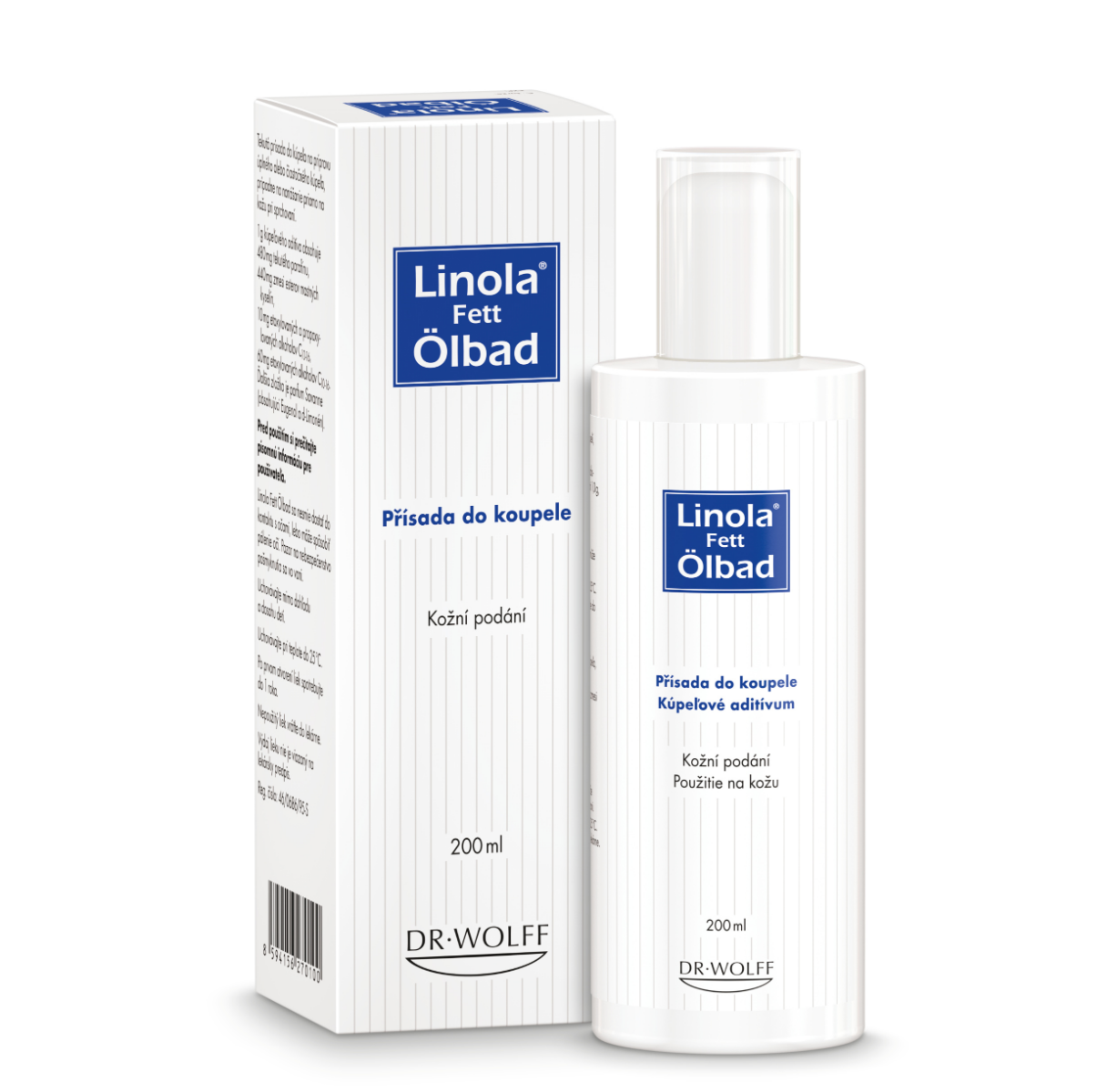 Linola-fett Ölbad přísada do koupele 200 ml Linola-fett