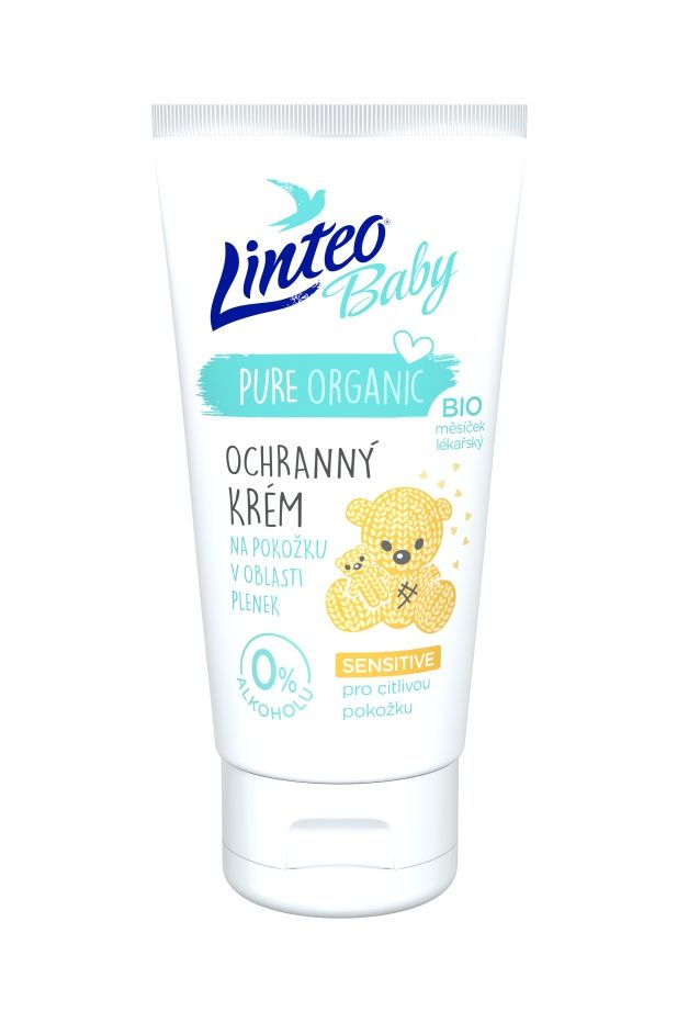 Linteo Baby Dětský krém na opruzeniny s BIO měsíčkem lékařským 75 ml Linteo Baby
