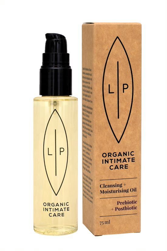 Lip Intimate Care Čisticí a hydratační olej na intimní partie Prebiotika a postbiotika 75 ml Lip Intimate Care