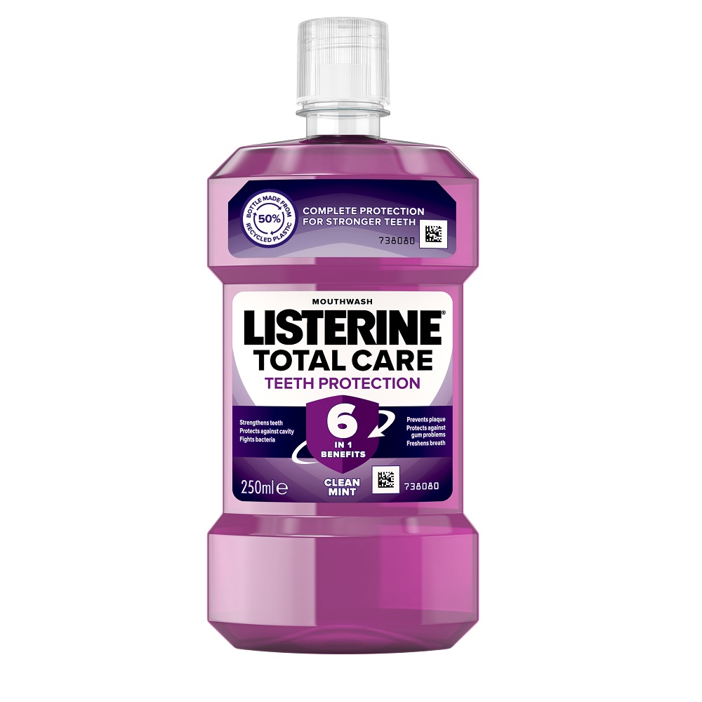 Listerine Total Care Teeth Protection ústní voda 250 ml Listerine