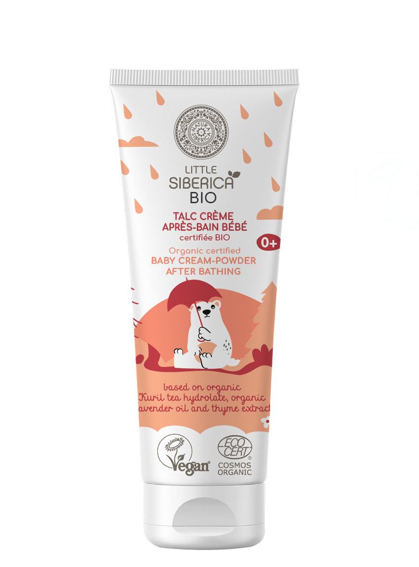 Little Siberica Dětský krém-pudr po koupání 75 ml Little Siberica