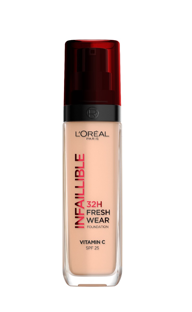 Loréal Paris Infaillible 32H Fresh Wear odstín 145 Rose Beige tekutý make-up 30 ml Loréal Paris
