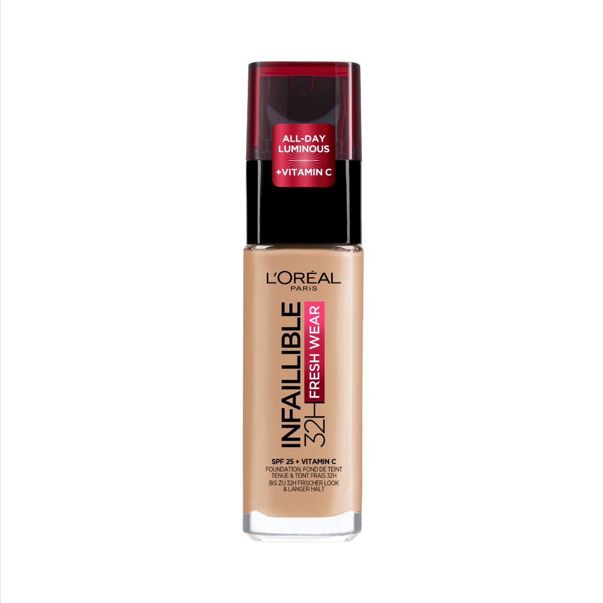 Loréal Paris Infaillible Fresh Wear 140 Golden Beige tekutý make-up 30 ml Loréal Paris