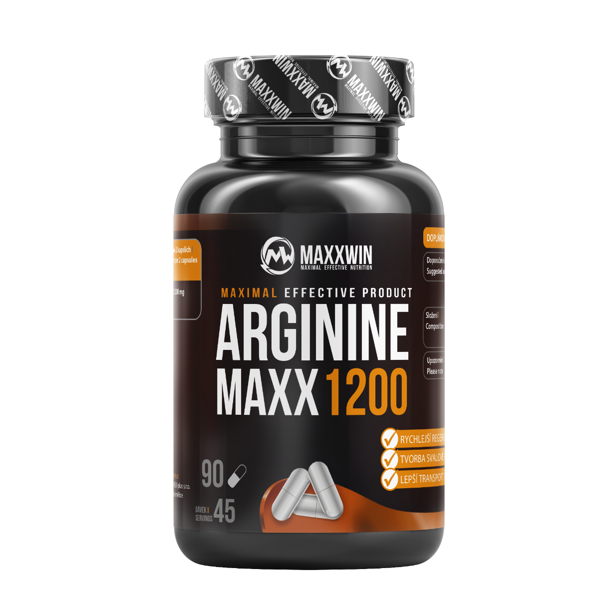 MAXXWIN ARGININE MAXX 1200 90 kapslí MAXXWIN