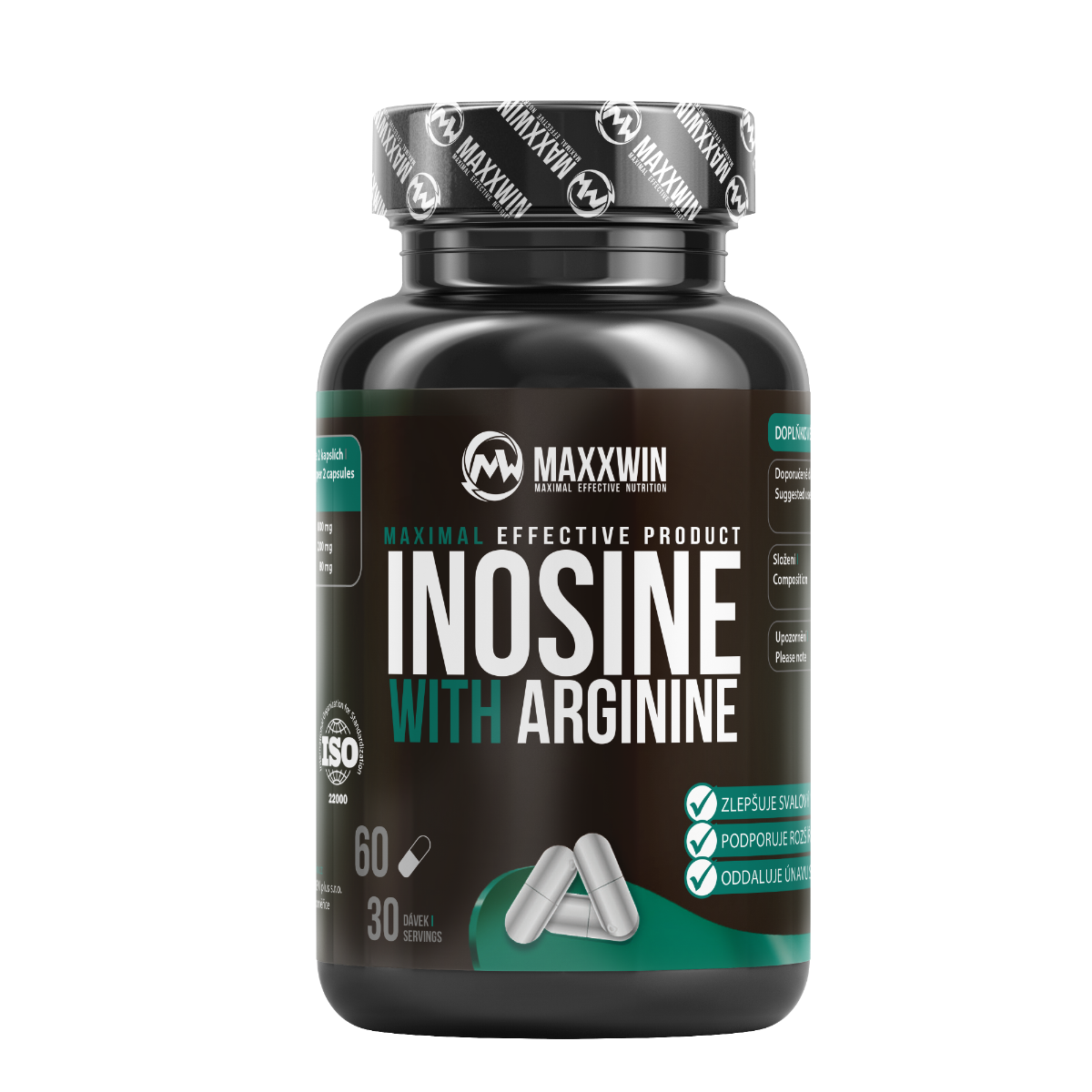 MAXXWIN INOSINE WITH ARGININE 60 kapslí MAXXWIN