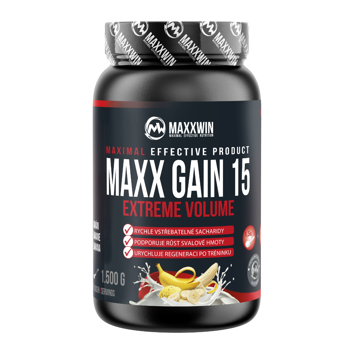 MAXXWIN MAXX GAIN 15 banán 1500 g MAXXWIN