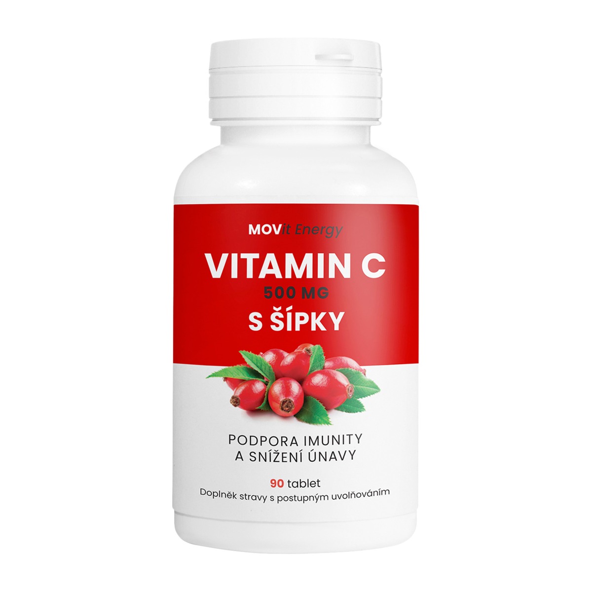 MOVit Energy Vitamin C 500 mg se šípky 90 tablet MOVit Energy