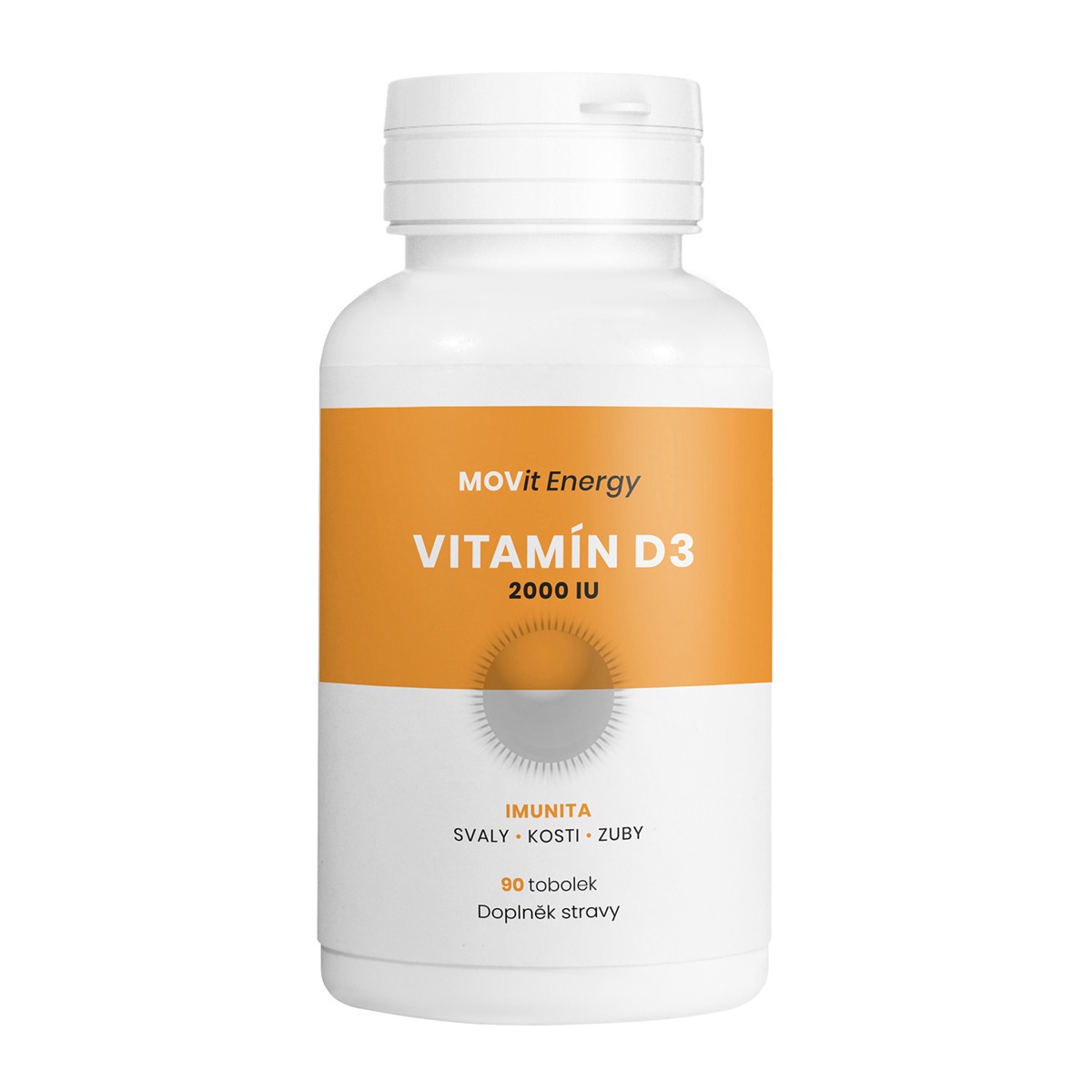 MOVit Energy Vitamin D3 2000 I.U. 90 tobolek MOVit Energy