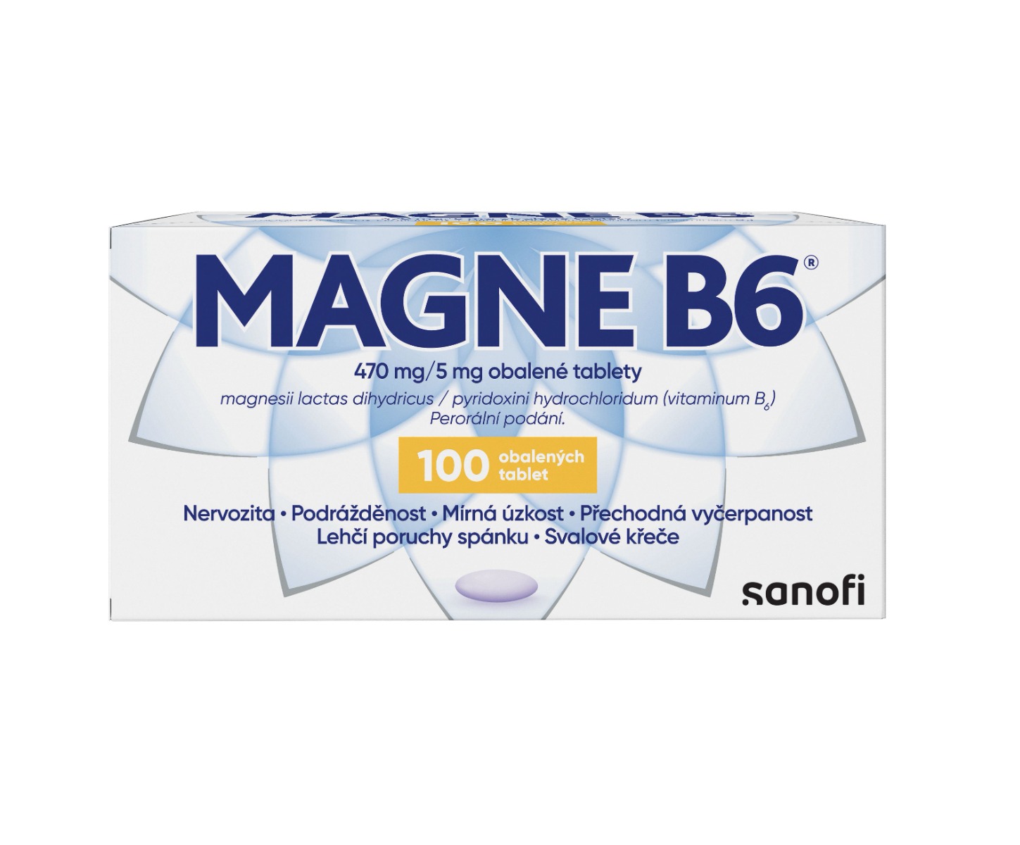 Magne B6 470 mg/5 mg 100 tablet Magne B6