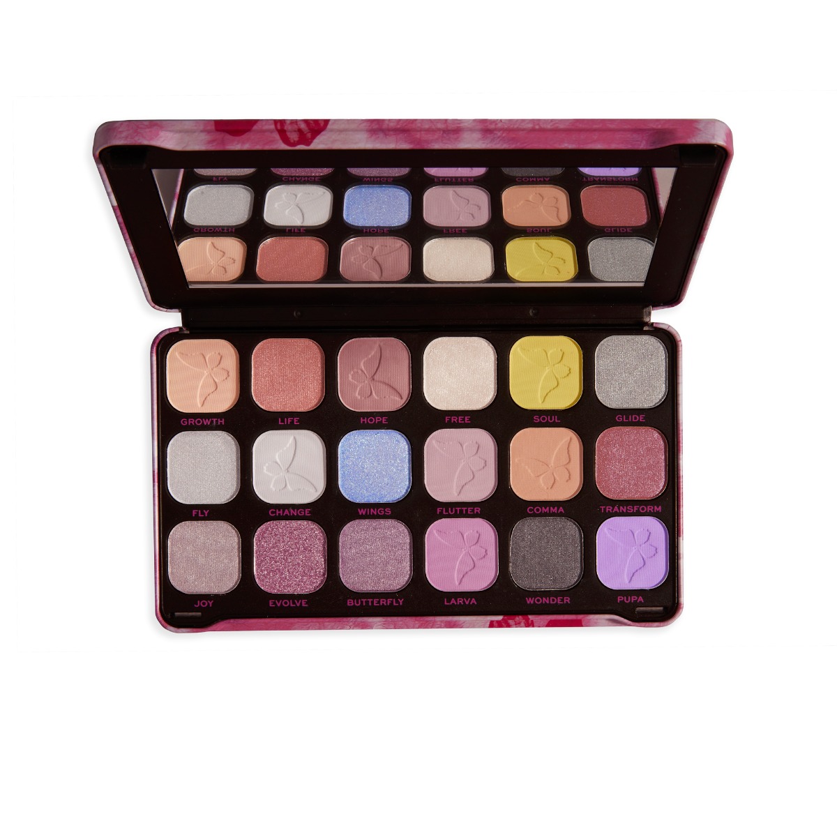 Makeup Revolution Forever Flawless Butterfly paletka očních stínů 20 g Makeup Revolution