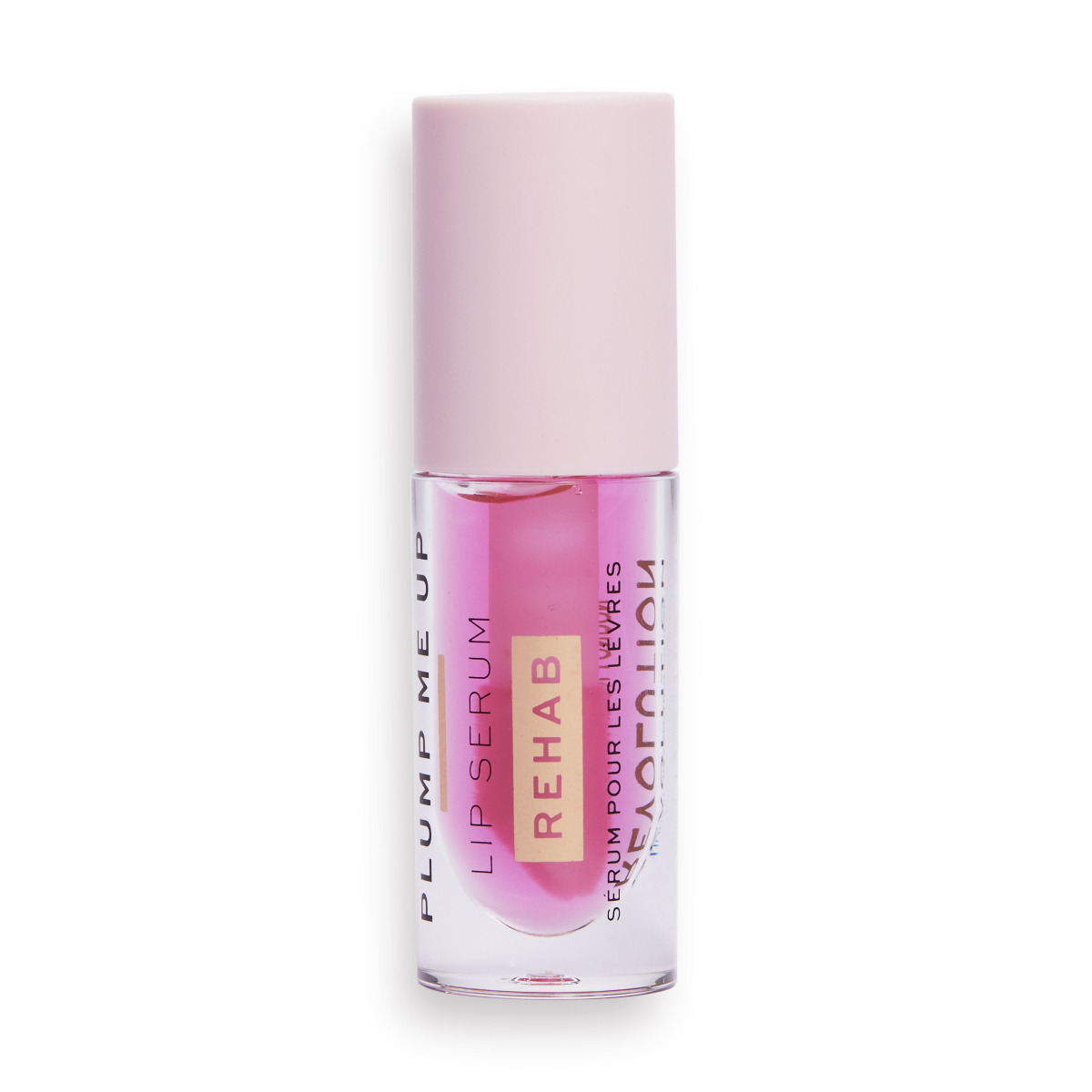 Makeup Revolution Rehab Plump Me Up Pink Glaze sérum na rty 4