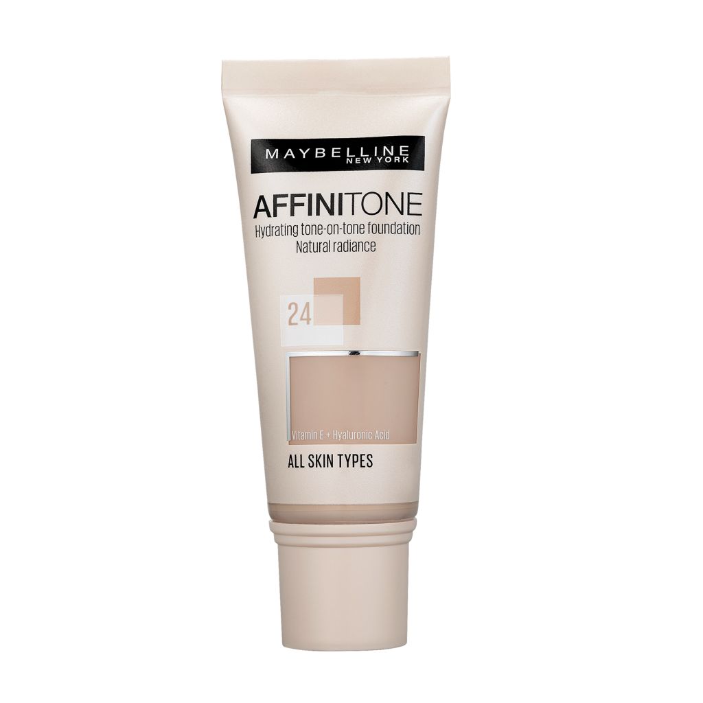 Maybelline Affinitone odstín 24 Golden Beige hydratační make-up 30 ml Maybelline