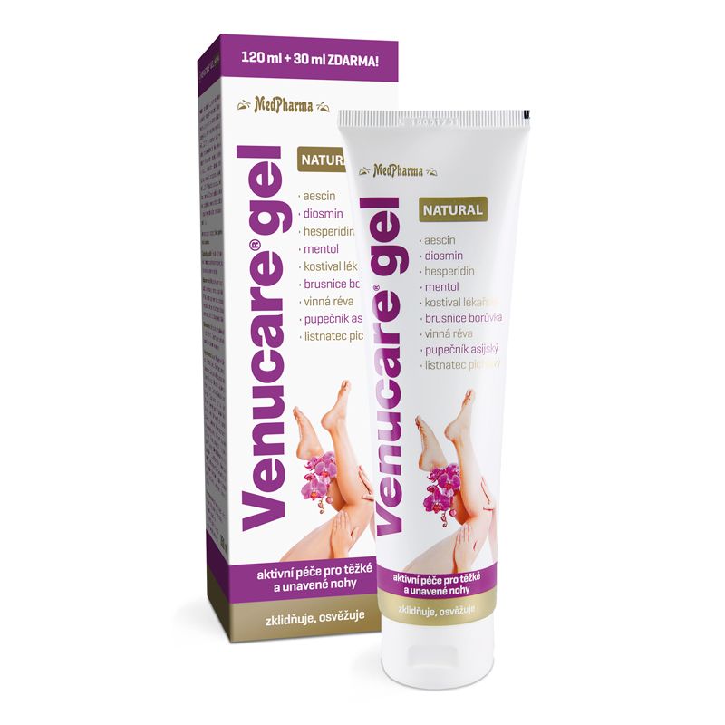 MedPharma Venucare gel NATURAL 120+30 ml MedPharma
