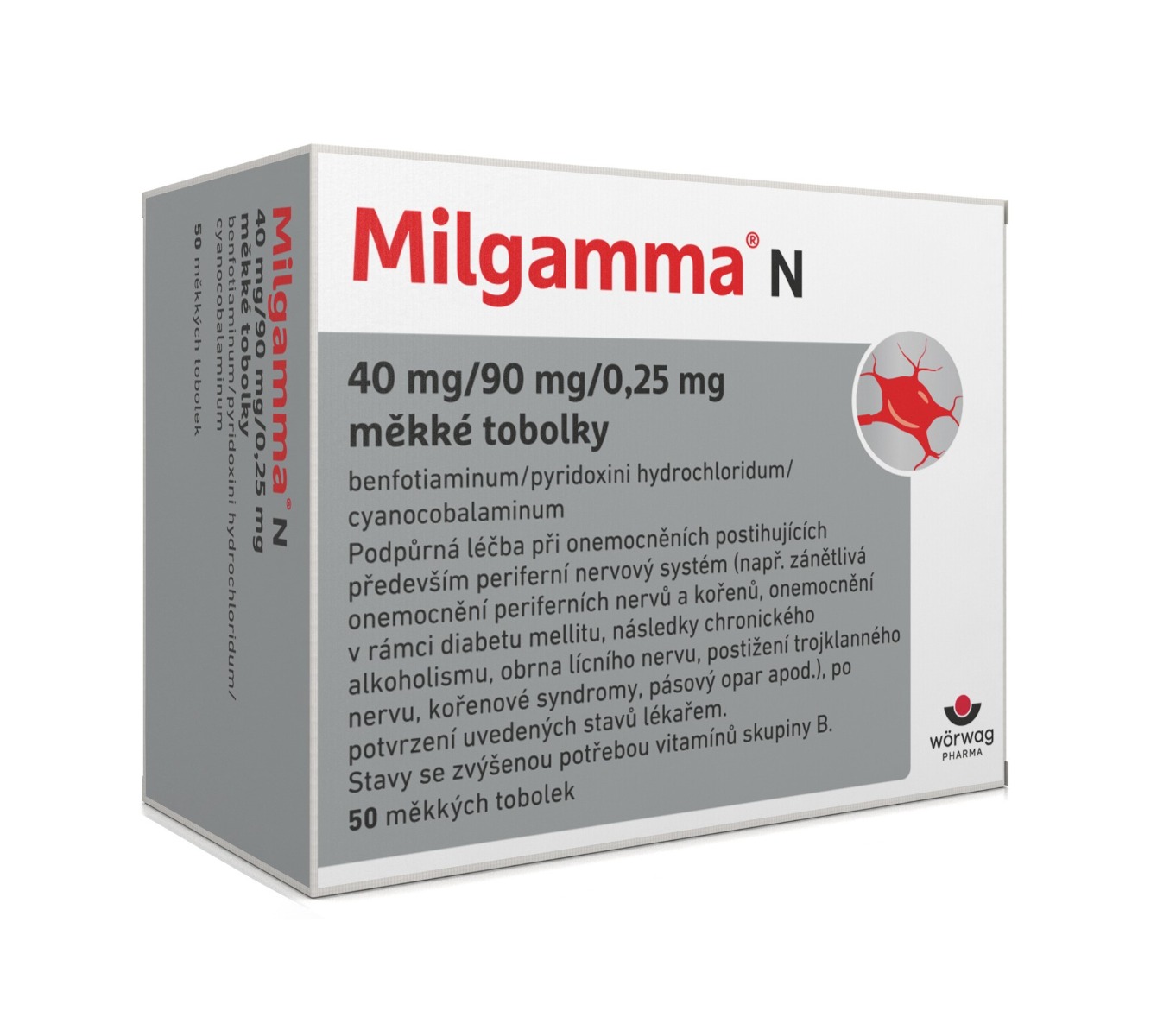 Milgamma N 50 měkkých tobolek Milgamma