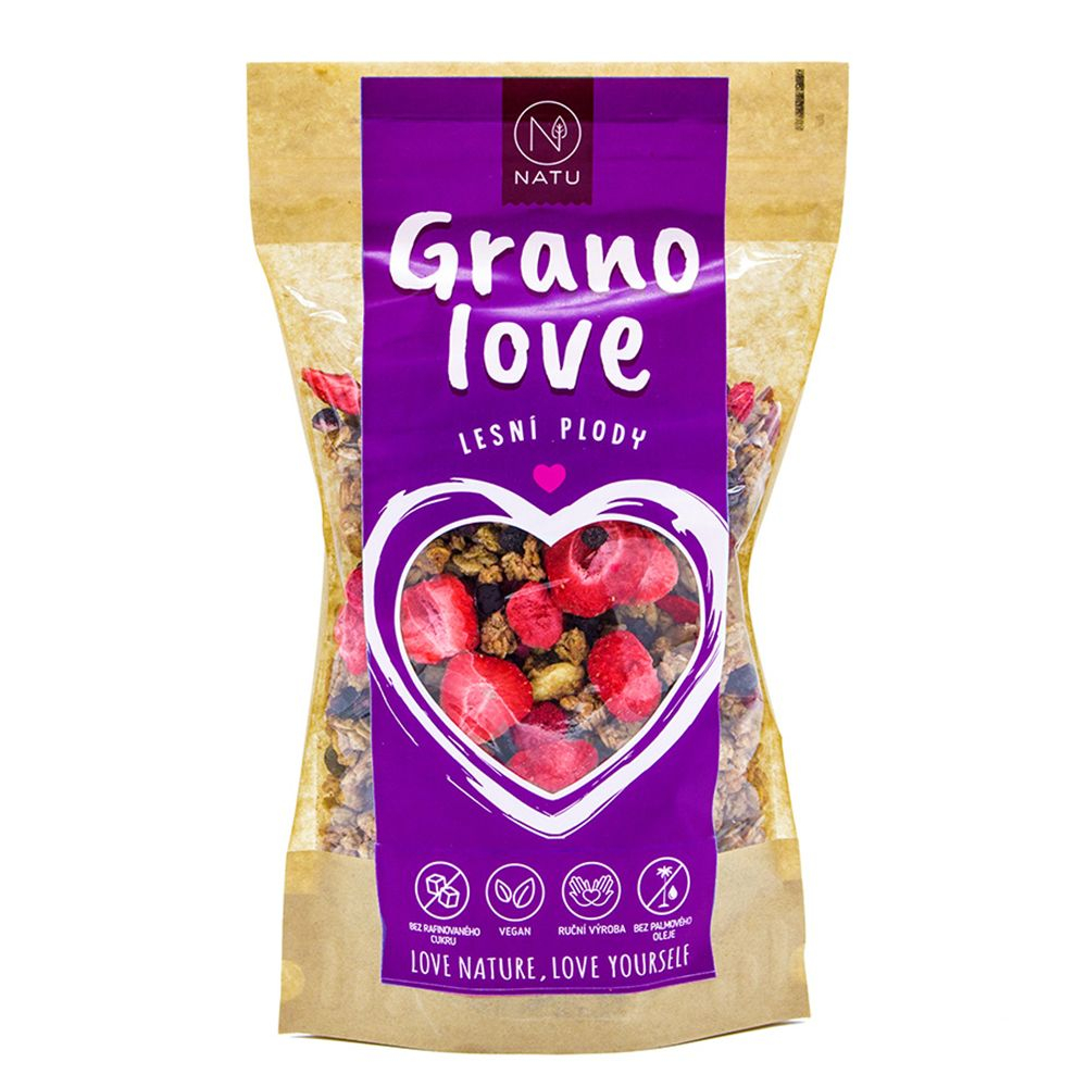 NATU Granola Lesní plody 350 g NATU