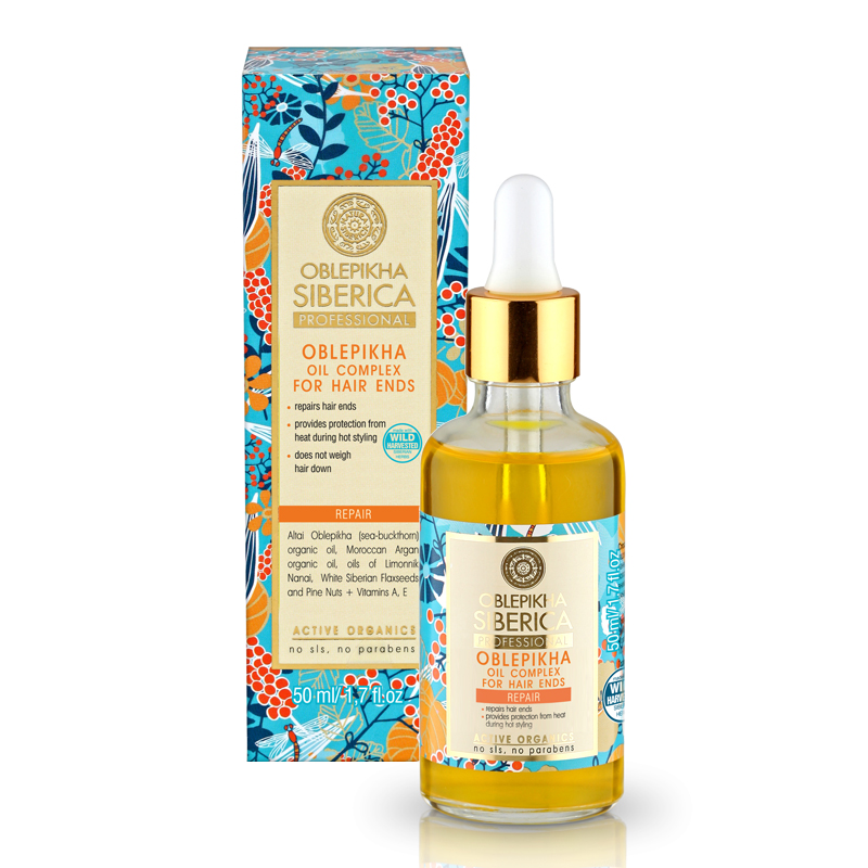 Natura Siberica Rakytníkový olej pro konečky vlasů 50 ml Natura Siberica