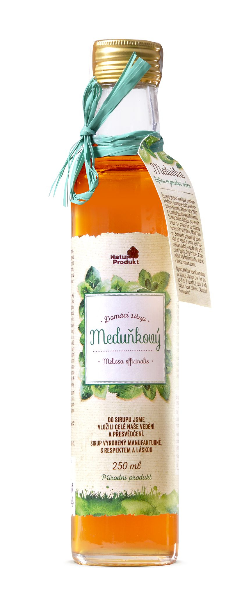 Naturprodukt Sirup meduňkový 250 ml Naturprodukt