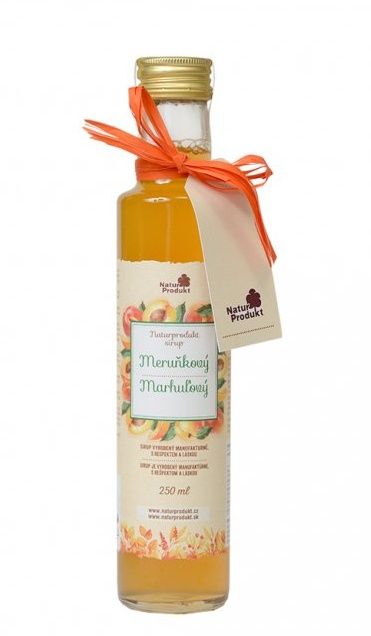 Naturprodukt sirup Meruňkový 250 ml Naturprodukt