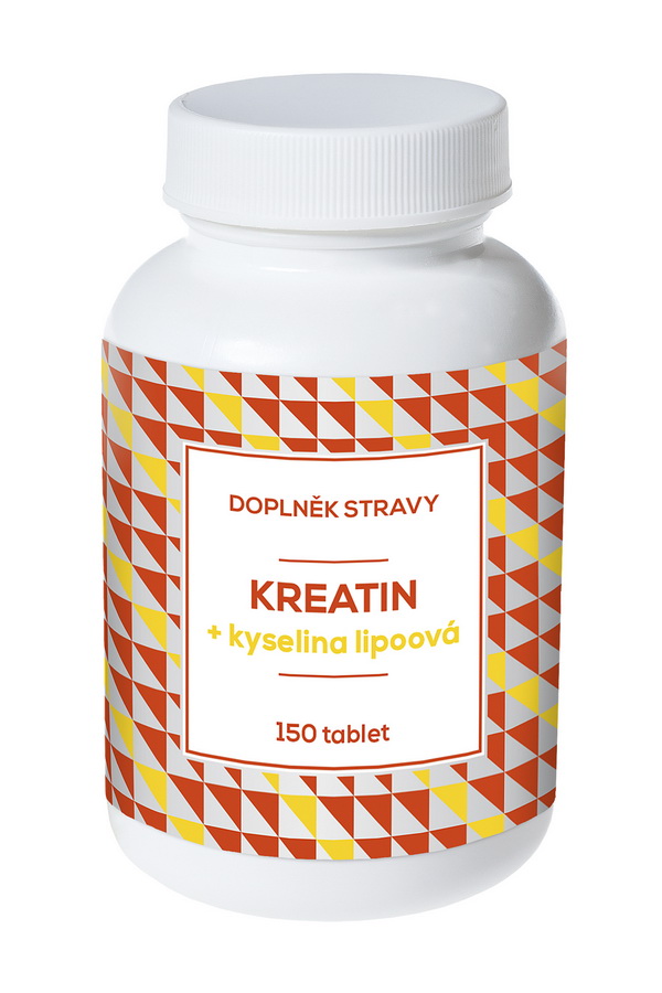 Naturvita Kreatin + Kyselina lipoová 150 tablet Naturvita