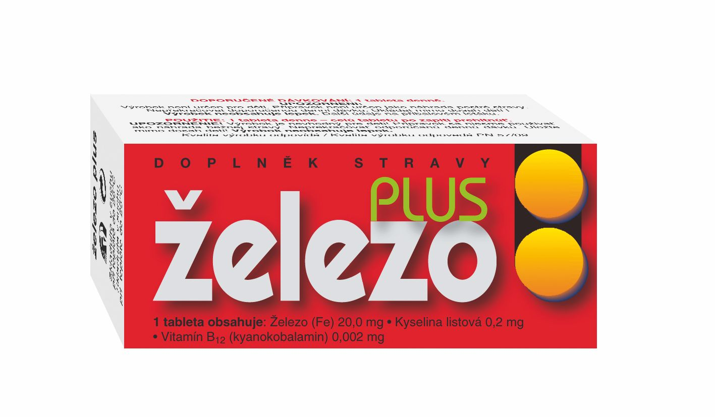 Naturvita Železo Plus 60 tablet Naturvita