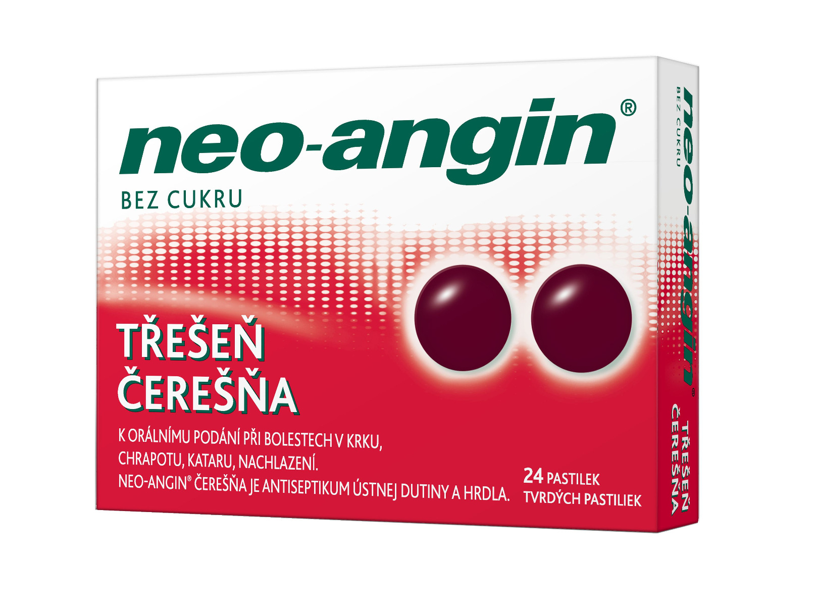 Neo-angin Třešeň 24 pastilek Neo-angin