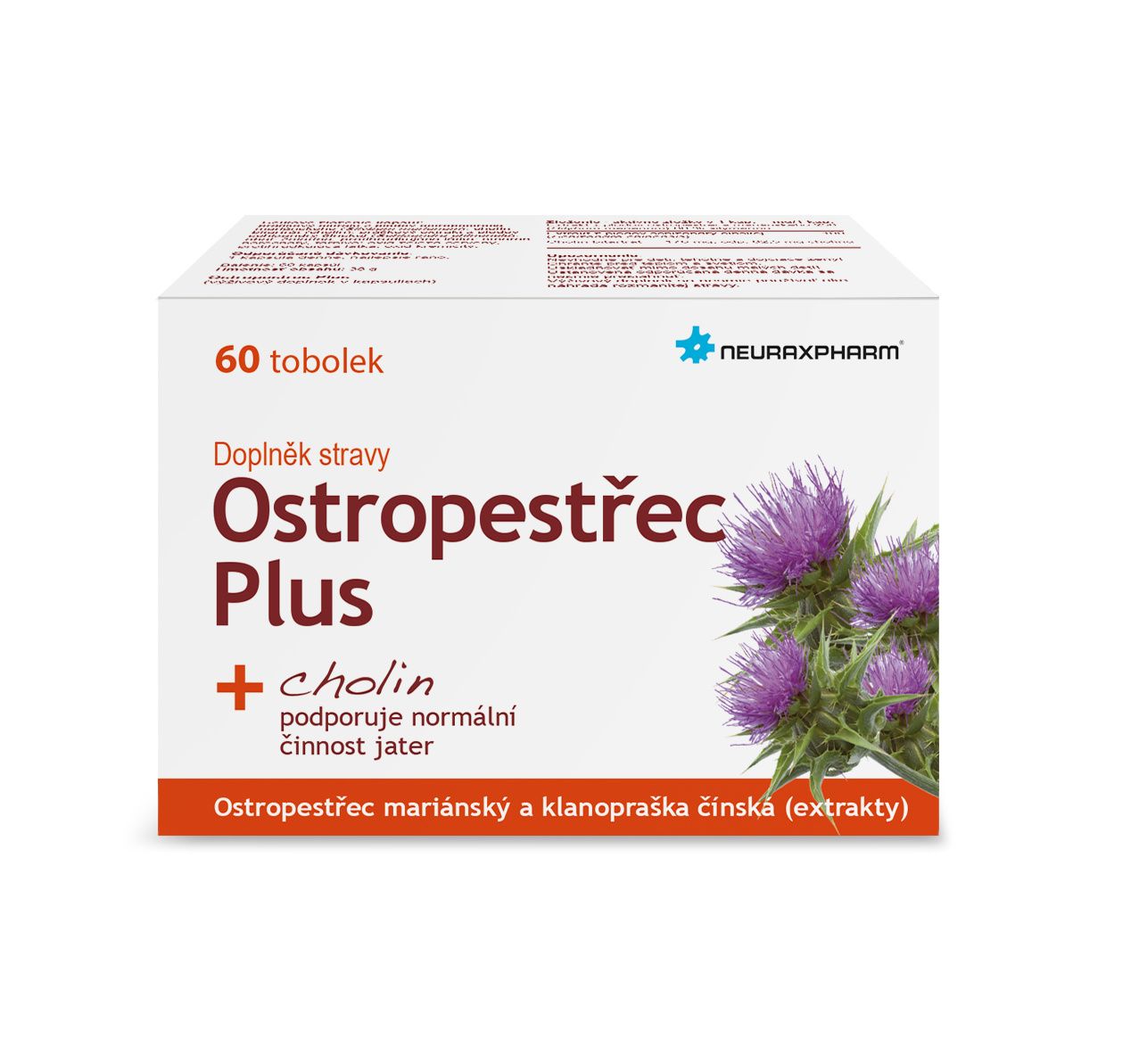 Neuraxpharm Ostropestřec Plus 60 tobolek Neuraxpharm
