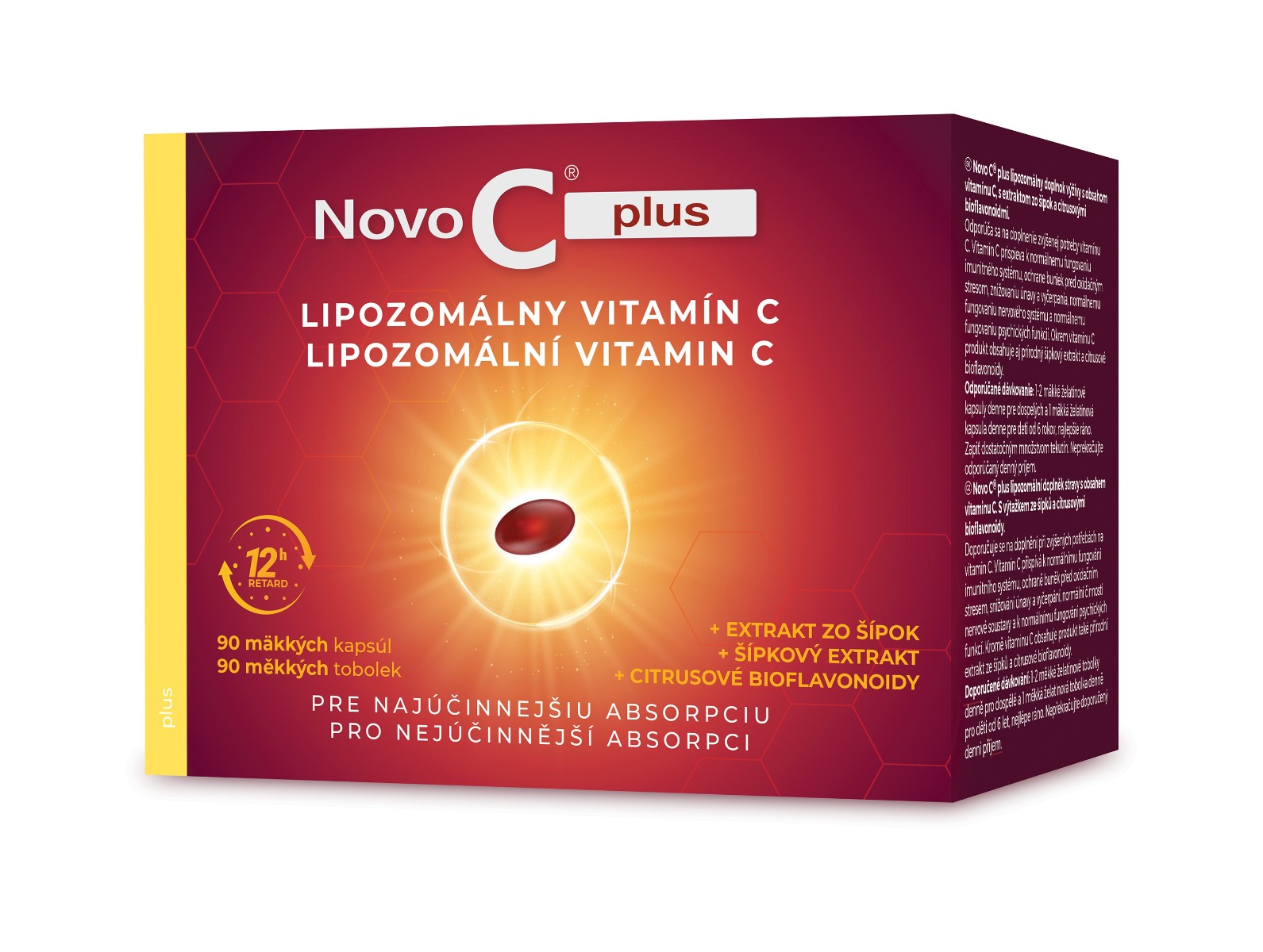 Novo C Plus 90 měkkých tobolek Novo C