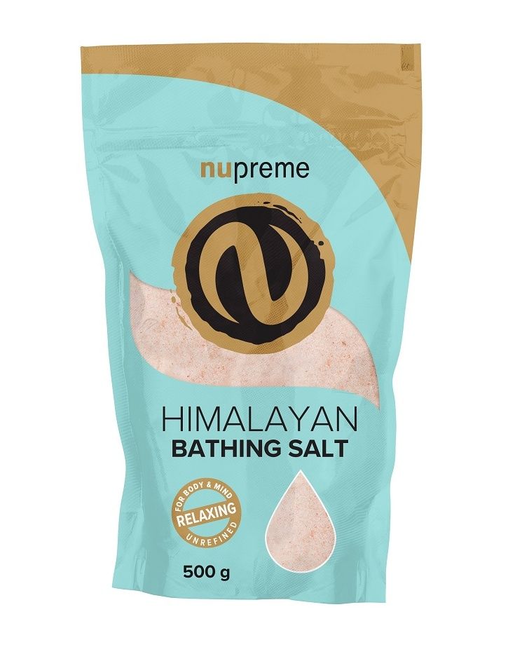 Nupreme Himalájská sůl růžová koupelová 500 g Nupreme
