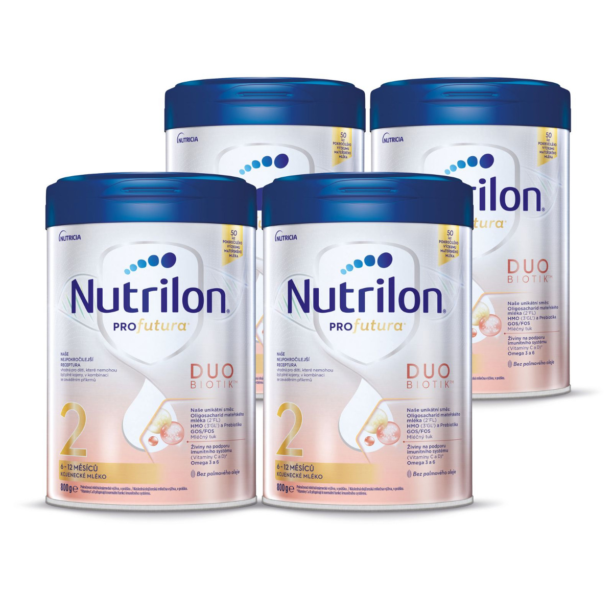 Nutrilon Profutura 2 Duobiotik 4x800 g Nutrilon