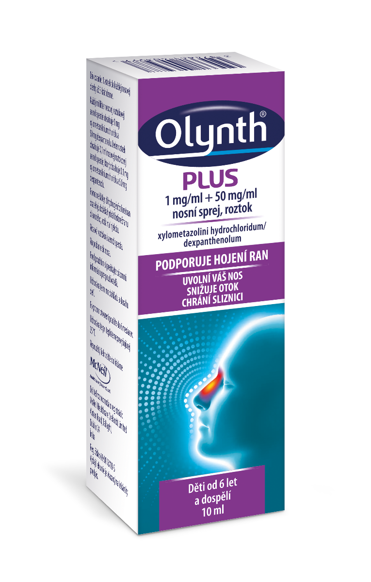 OLYNTH® PLUS 1 mg/ml + 50 mg/ml nosní sprej
