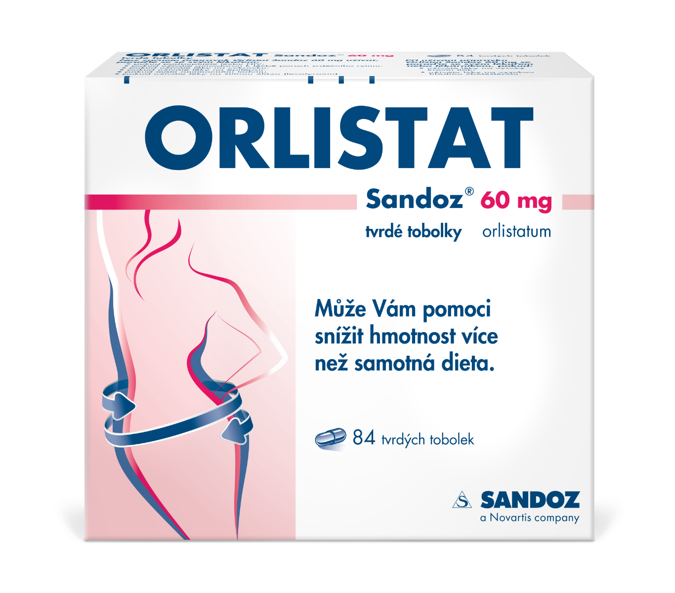 Orlistat Sandoz 60 mg 84 tobolek Orlistat