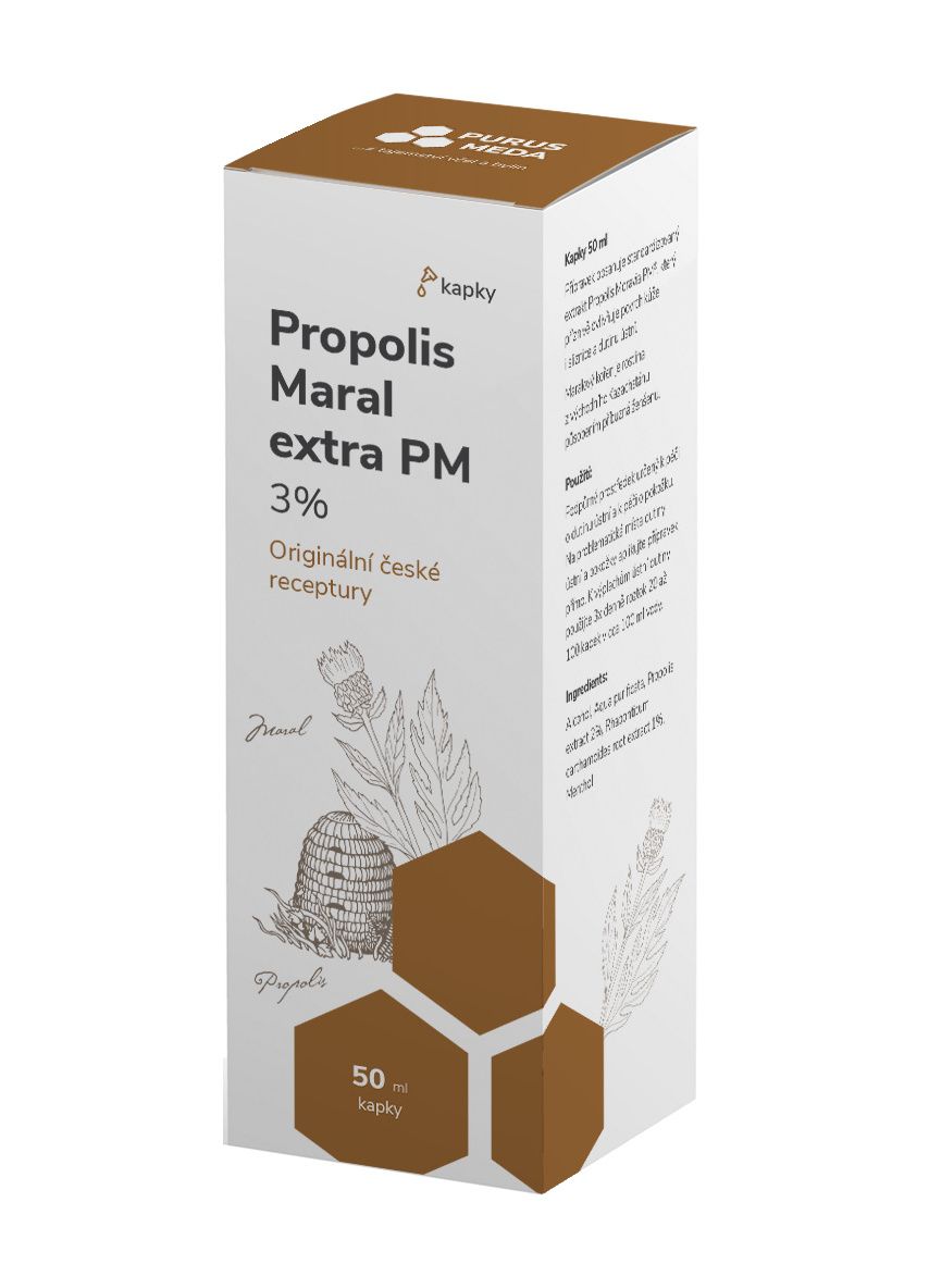 PM Propolis Maral Extra 3% kapky 50 ml PM