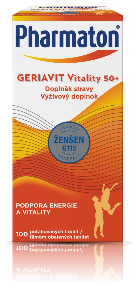 Pharmaton Geriavit Vitality 50+ 100 tablet Pharmaton Geriavit