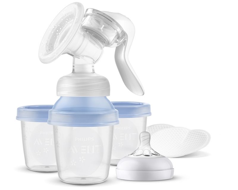 Philips Avent Odsávačka mateřského mléka manuální s VIA systémem Philips Avent