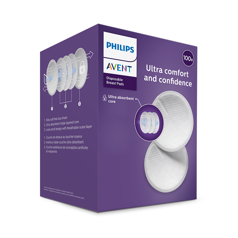 Philips Avent Prsní vložky jednorázové 100 ks Philips Avent