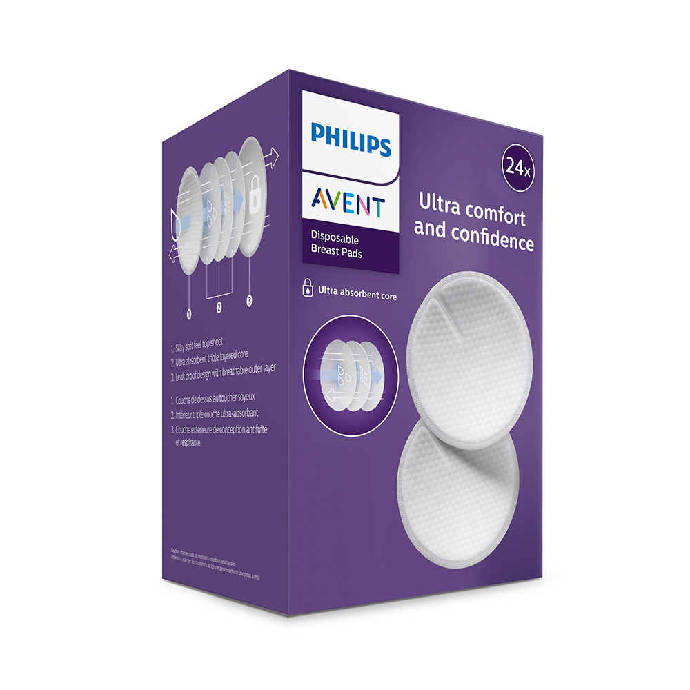 Philips Avent Prsní vložky jednorázové 24 ks Philips Avent