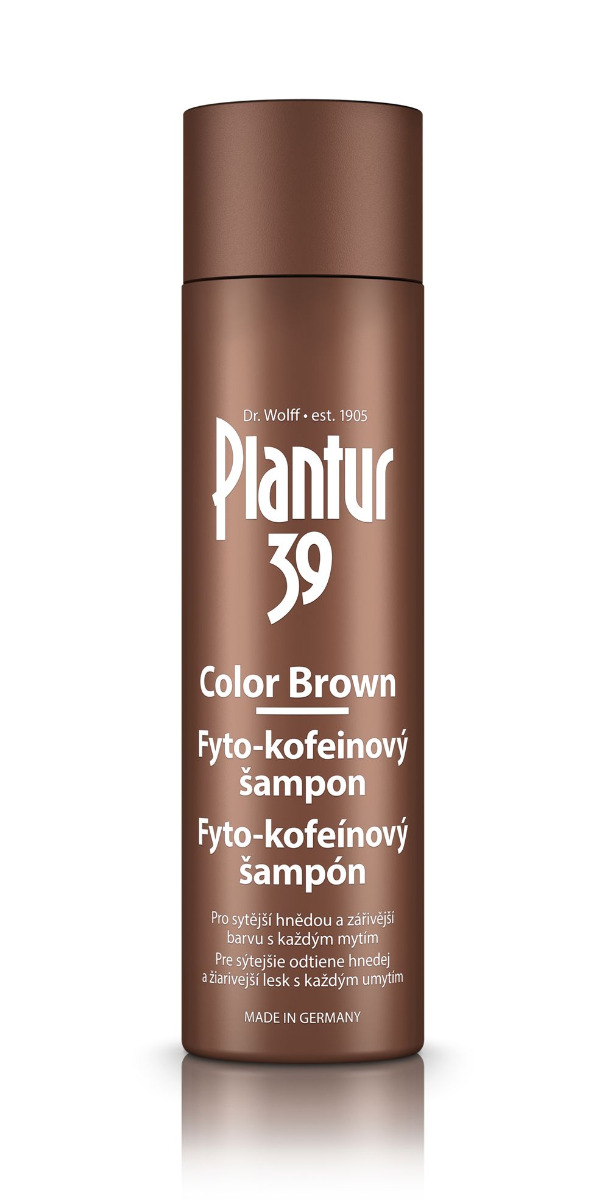 Plantur 39 Color Brown fyto-kofeinový šampon 250 ml Plantur