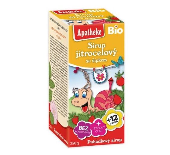 Pohádkový sirup BIO Jitrocelový 250 g Pohádkový sirup