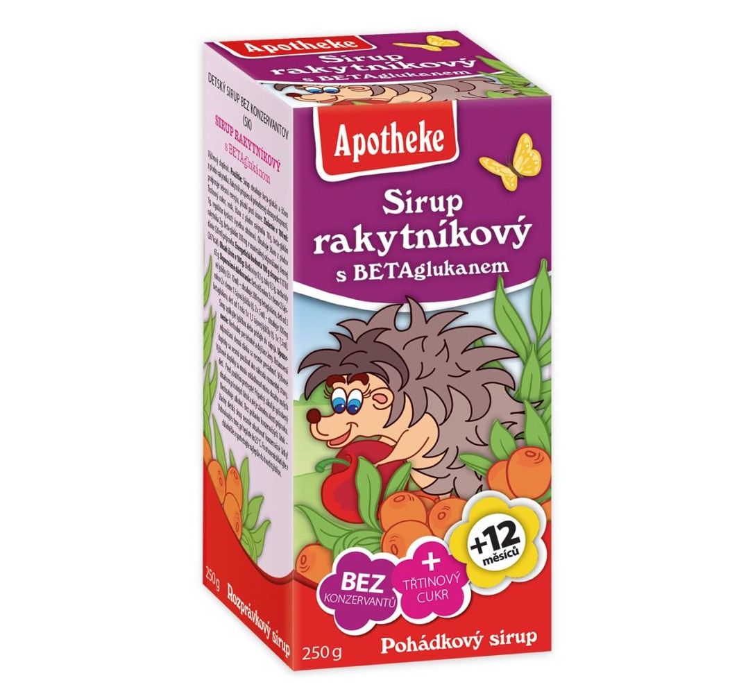 Pohádkový sirup Rakytníkový 250 g Pohádkový sirup