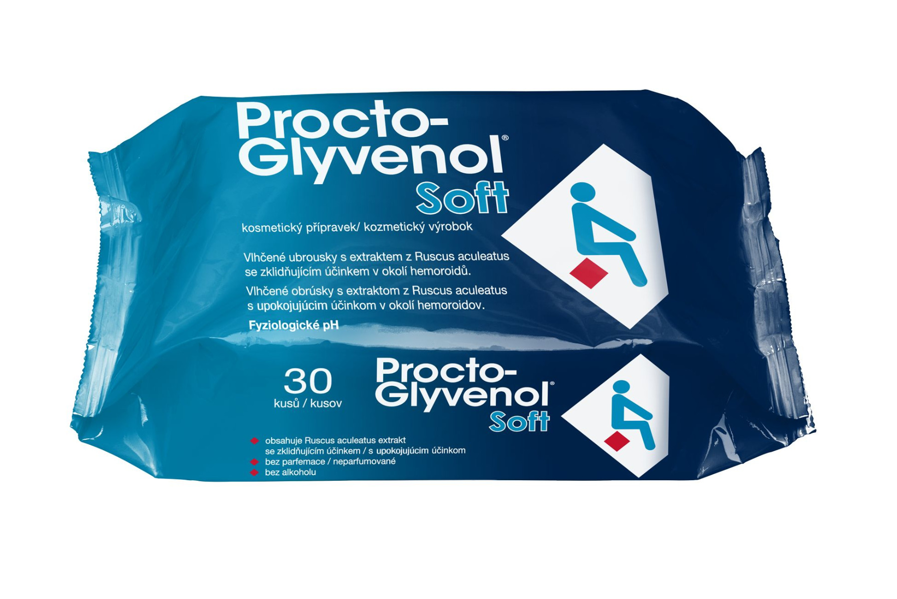 Procto-Glyvenol Soft vlhčené ubrousky 30 ks Procto-Glyvenol